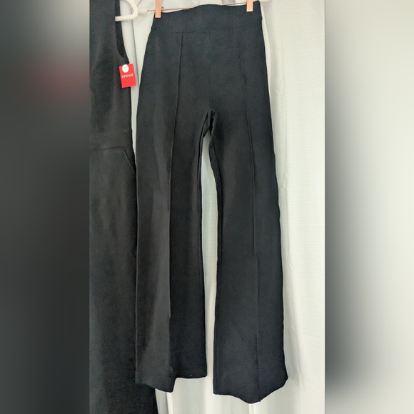 Spanx Small Tall Bundle Jumpsuit & Perfect Flare & White straight leg - Picture 4 of 4